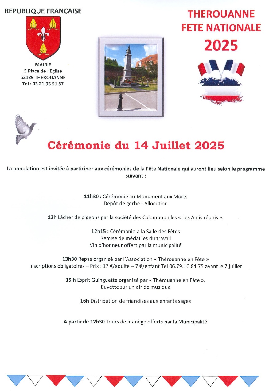 Cérémonie du 14 juillet